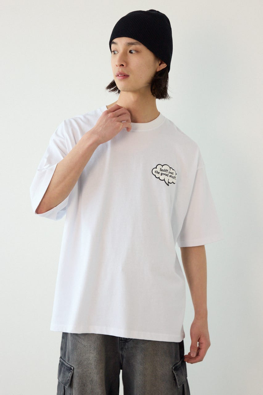 DOGGIE ロゴTシャツ WHT M