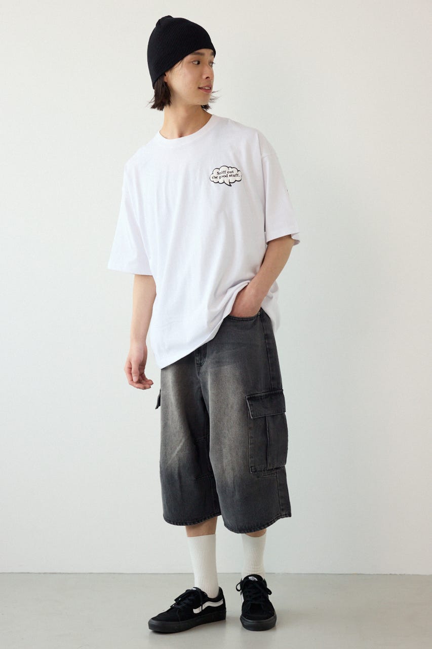 DOGGIE ロゴTシャツ WHT M