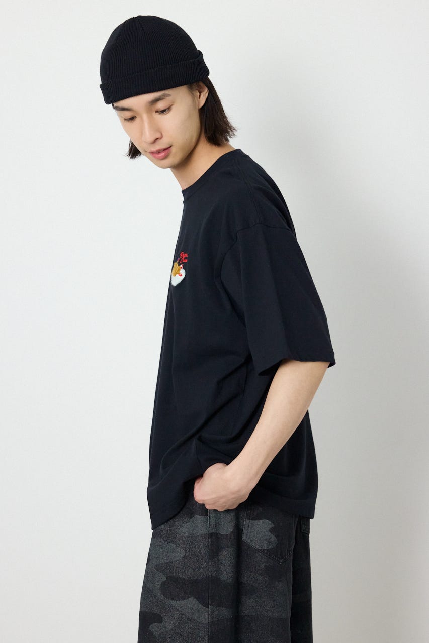 Slack off Tシャツ BLK L