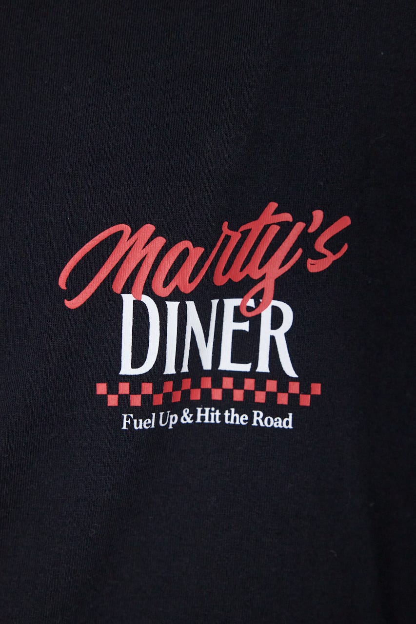 DINER FLAG Tシャツ BLK L