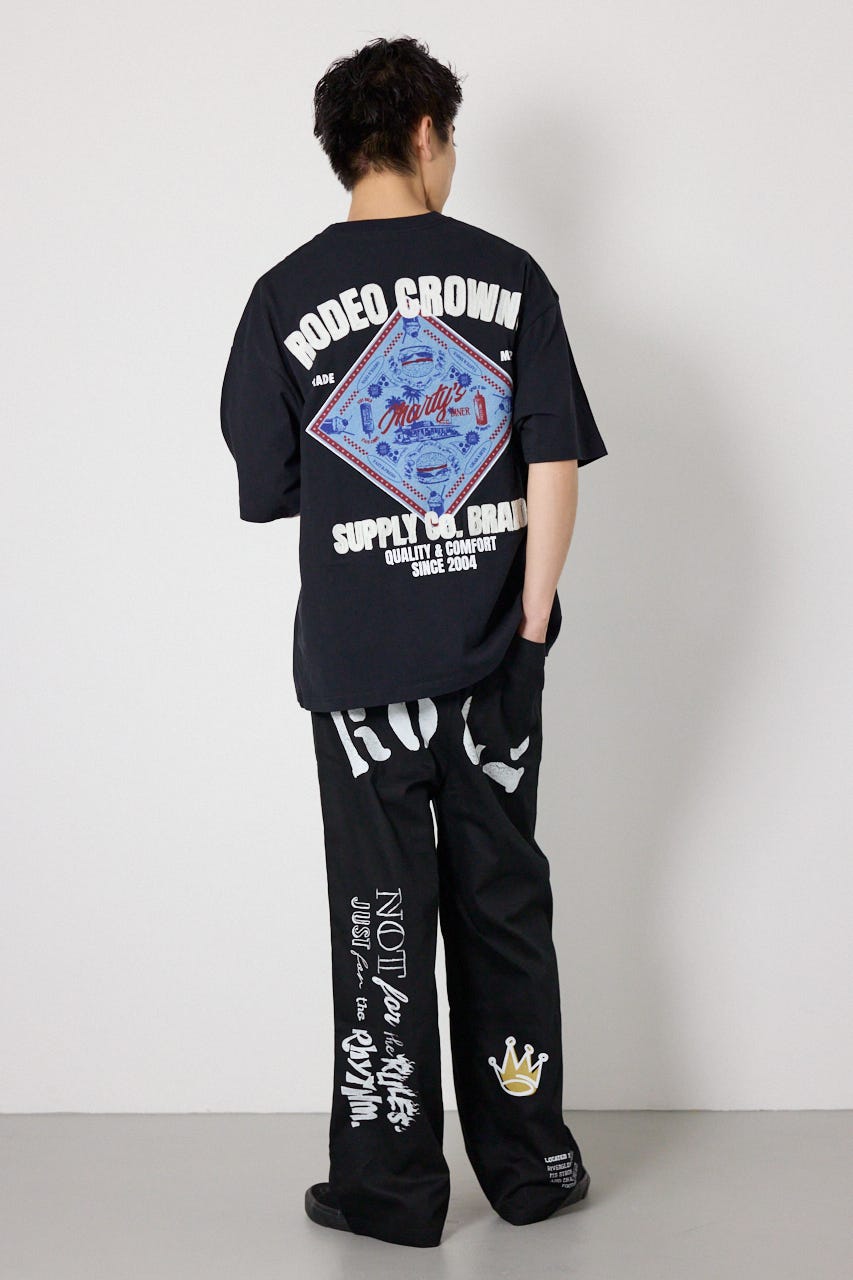 DINER FLAG Tシャツ BLK L