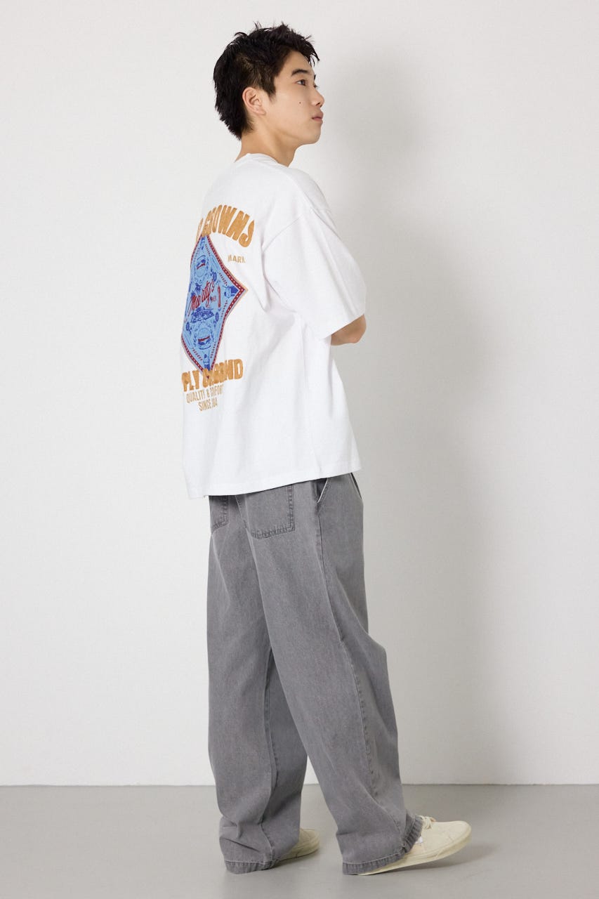 DINER FLAG Tシャツ WHT M
