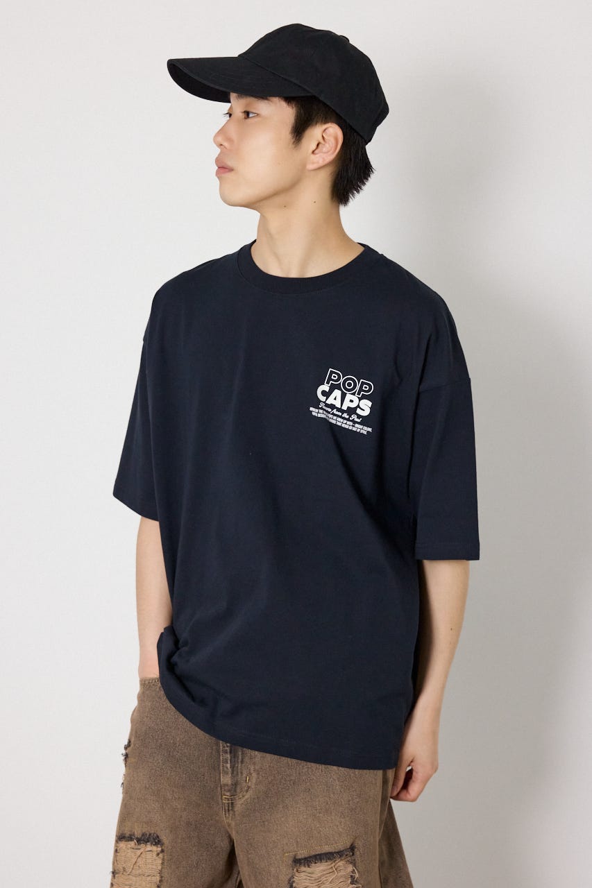 POP CAPS Tシャツ BLK L