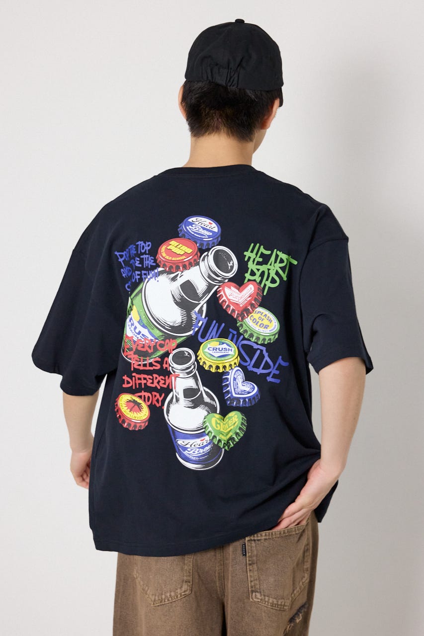 POP CAPS Tシャツ BLK L
