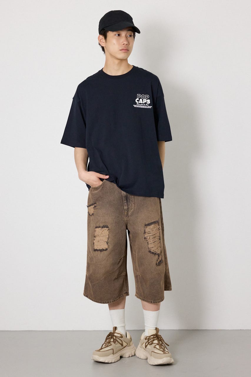POP CAPS Tシャツ BLK L