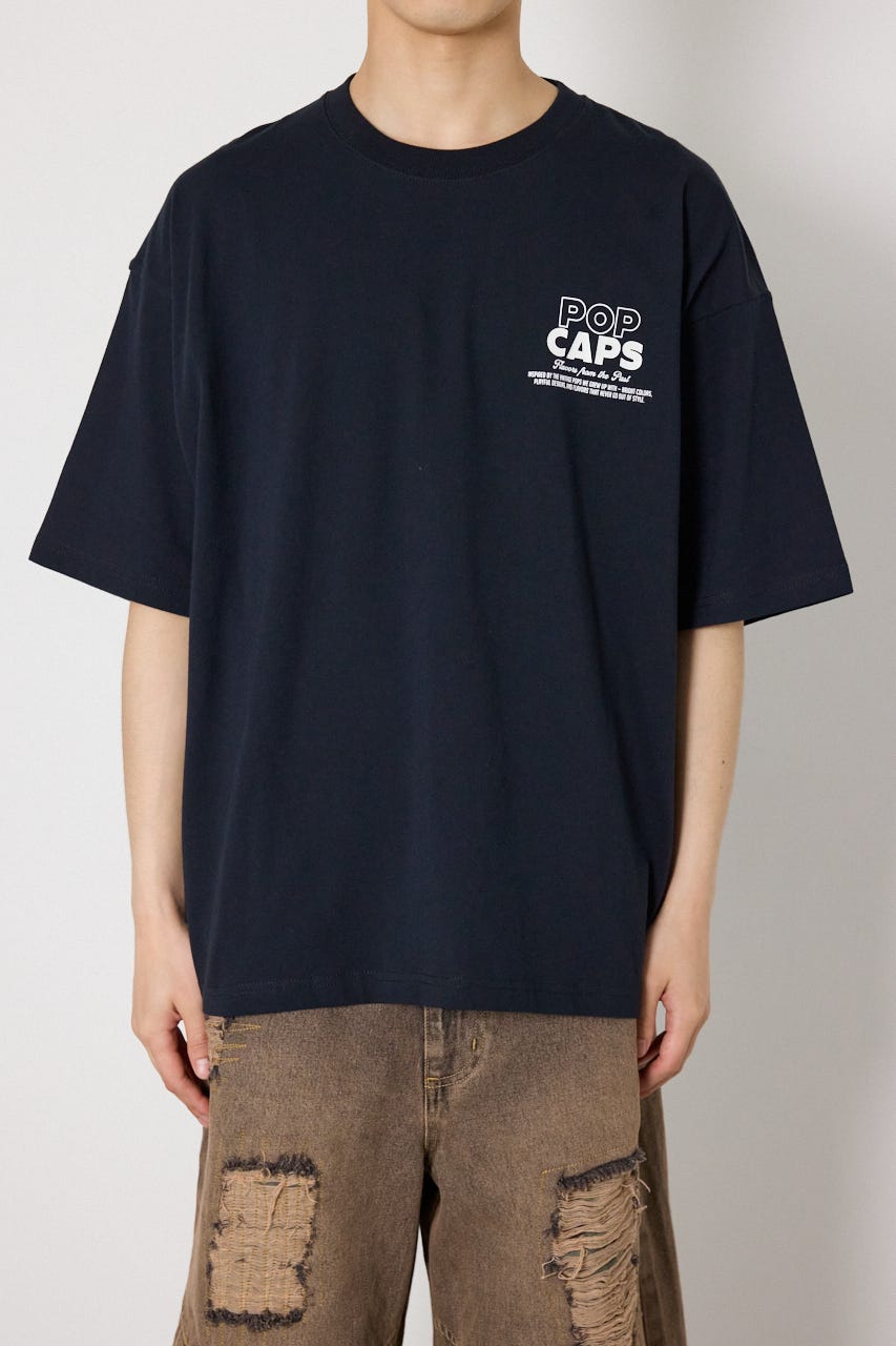 POP CAPS Tシャツ BLK L
