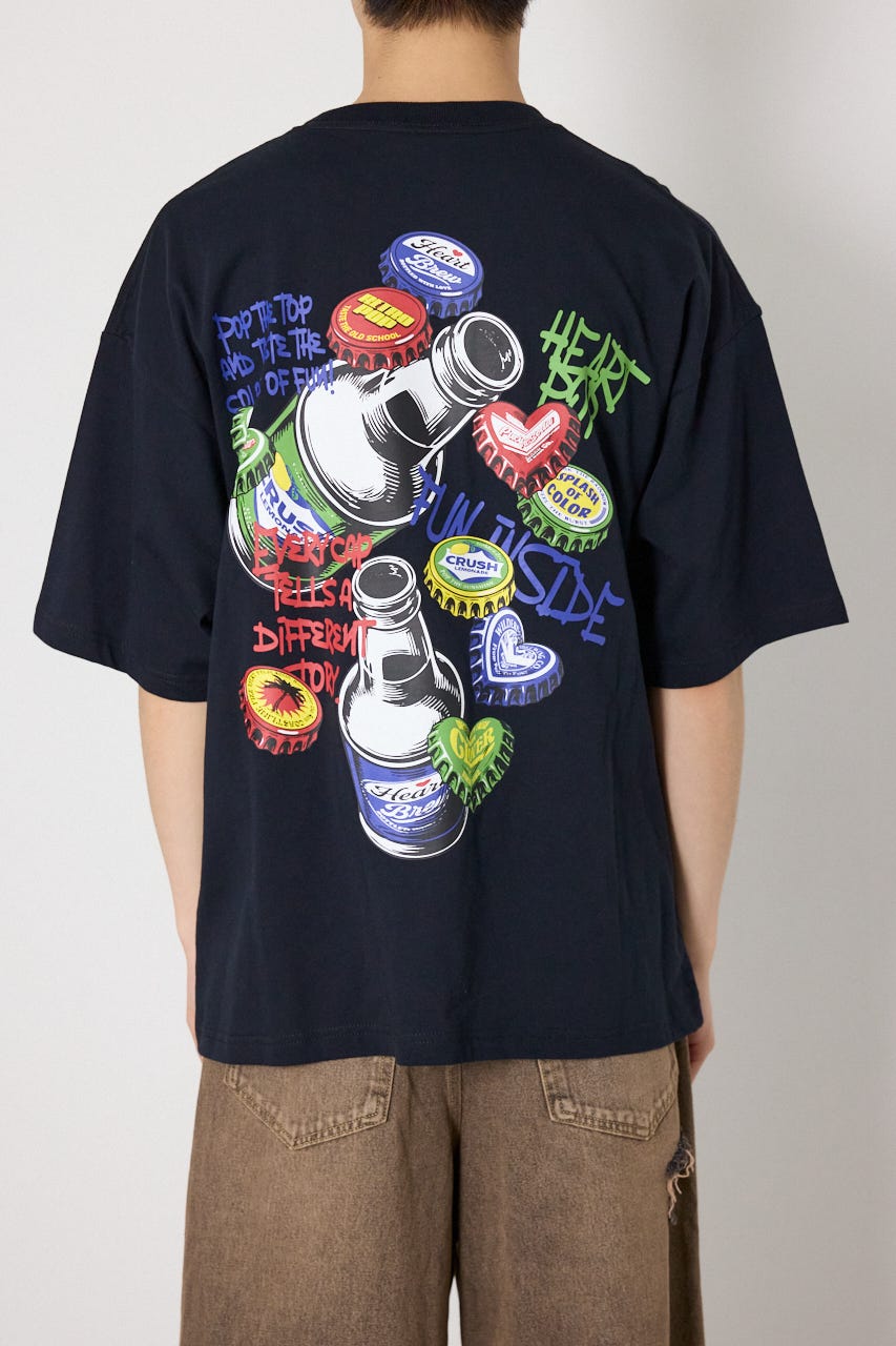 POP CAPS Tシャツ BLK L