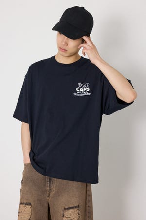 POP CAPS Tシャツ