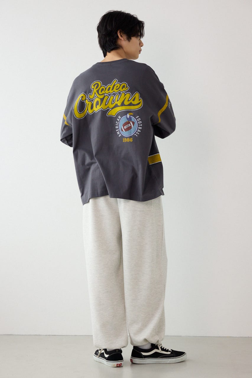 ボンディングワッフルパンツ L/T.GRY L