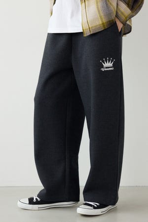 ボンディングワッフルパンツ