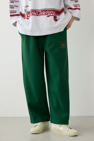 ボンディングワッフルパンツ