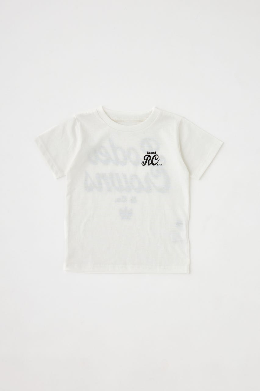 キッズ RCS ロゴ Tシャツ WHT 2