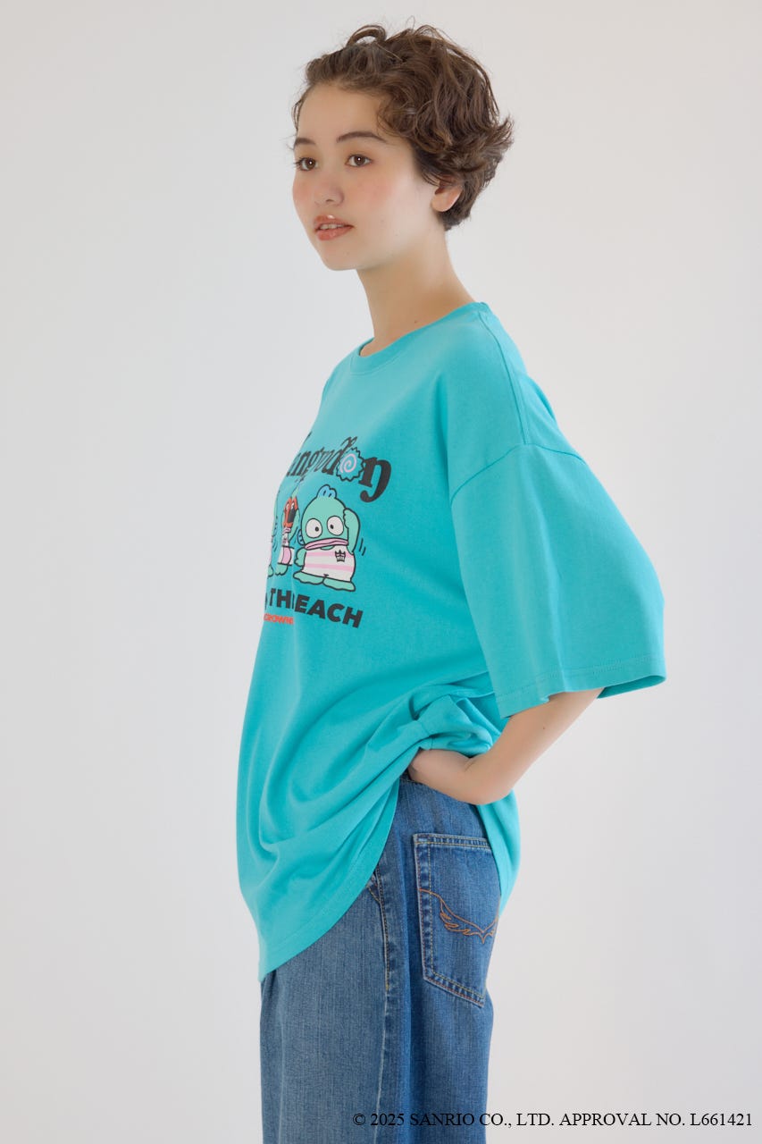 ロデオクラウンズ サンリオコラボ ハンギョドンＴシャツ&ぬいぐるみ新品タグ付き RODEO CROWNS WIDE BOWL | (サンリオキャラクターズ)ビーチ