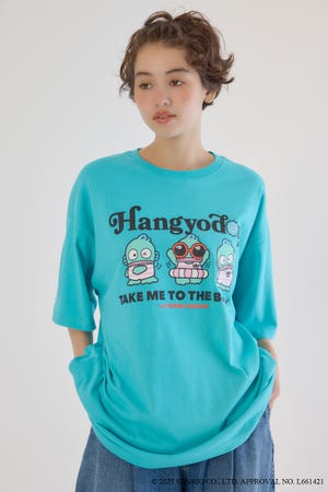(サンリオキャラクターズ)ビーチハンギョドンTシャツ
