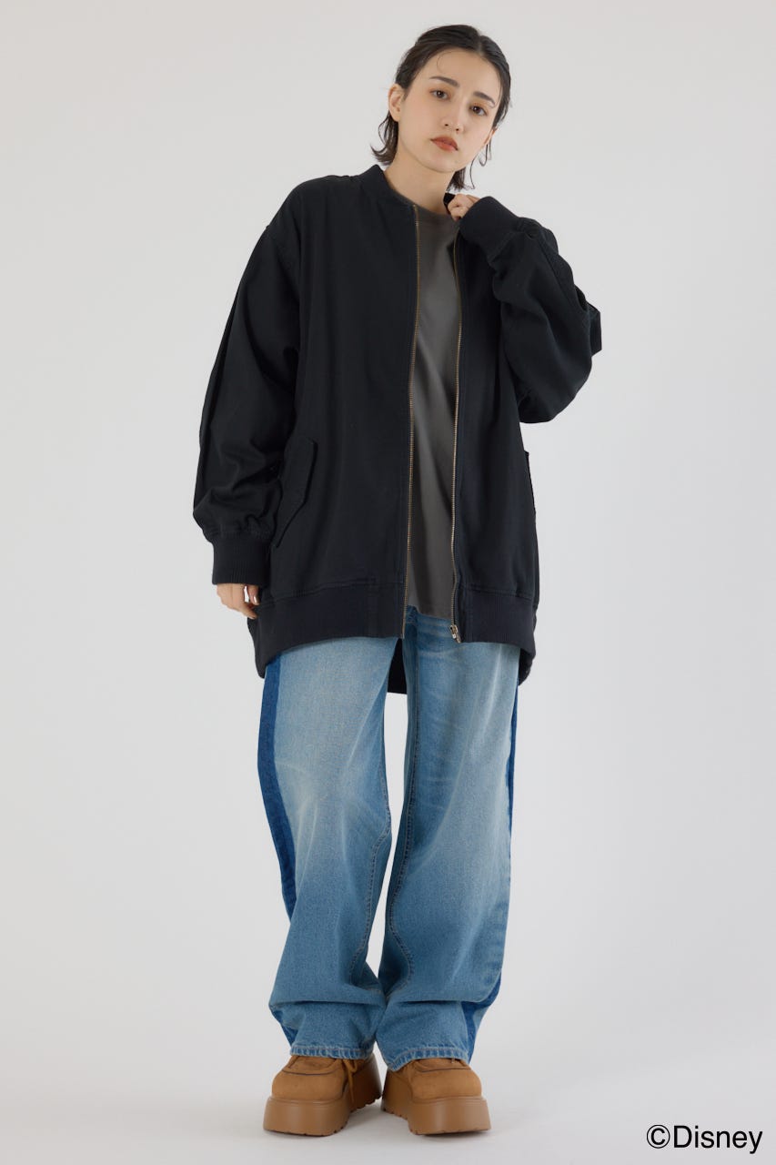 LAVANDAミリタリーブルゾン黒 RODEO CROWNS WIDE BOWL | 【UNISEX】(ミッキー) ミリタリー