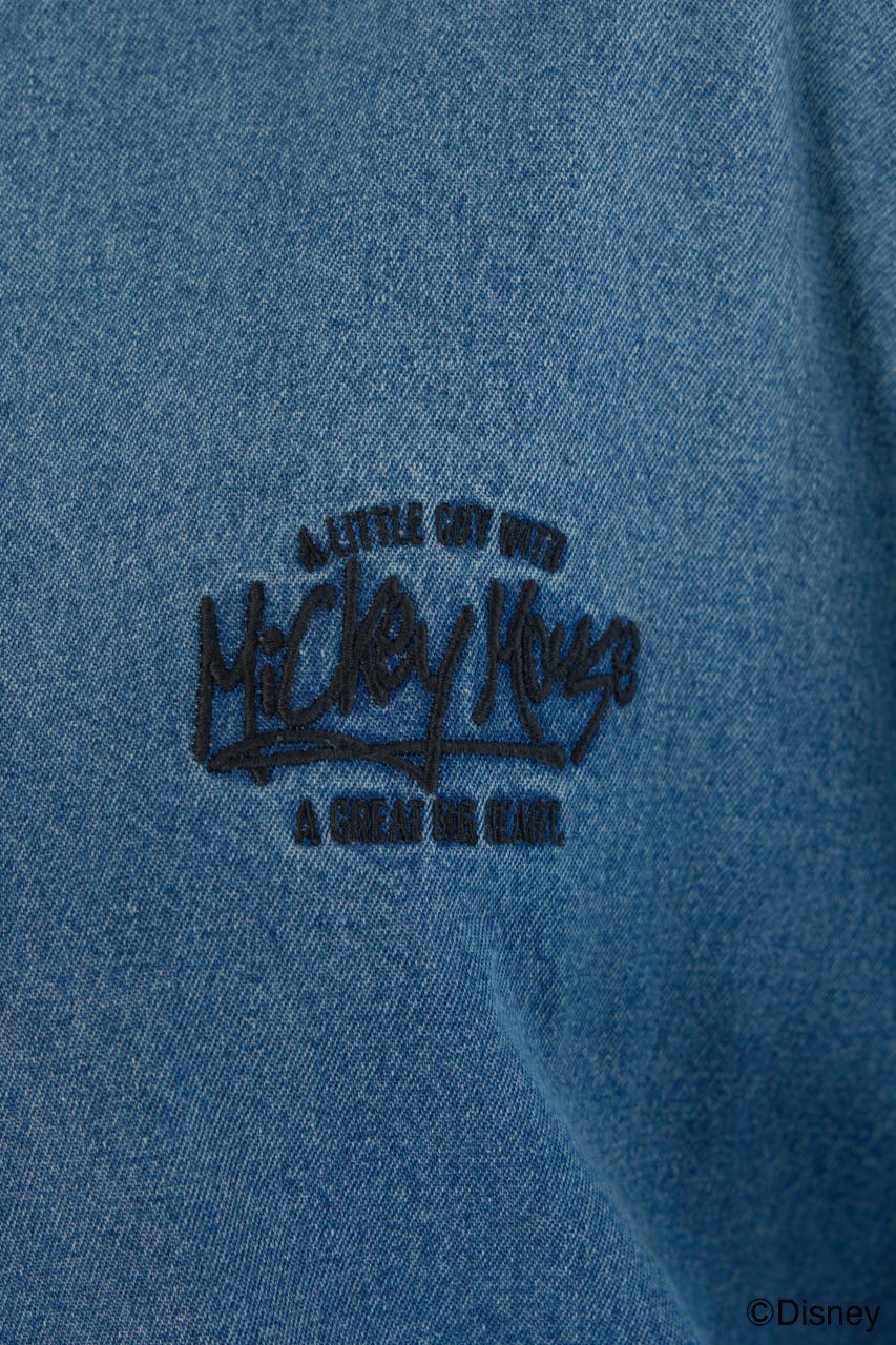 【UNISEX】(ミッキー) ミリタリーブルゾン BLU FREE