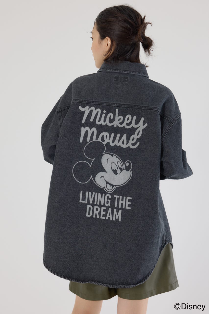 RODEO CROWNS WIDE BOWL ミッキーDENIMシャツ RODEO CROWNS WIDE BOWL | 【UNISEX】（ミッキー）DENIMシャツ
