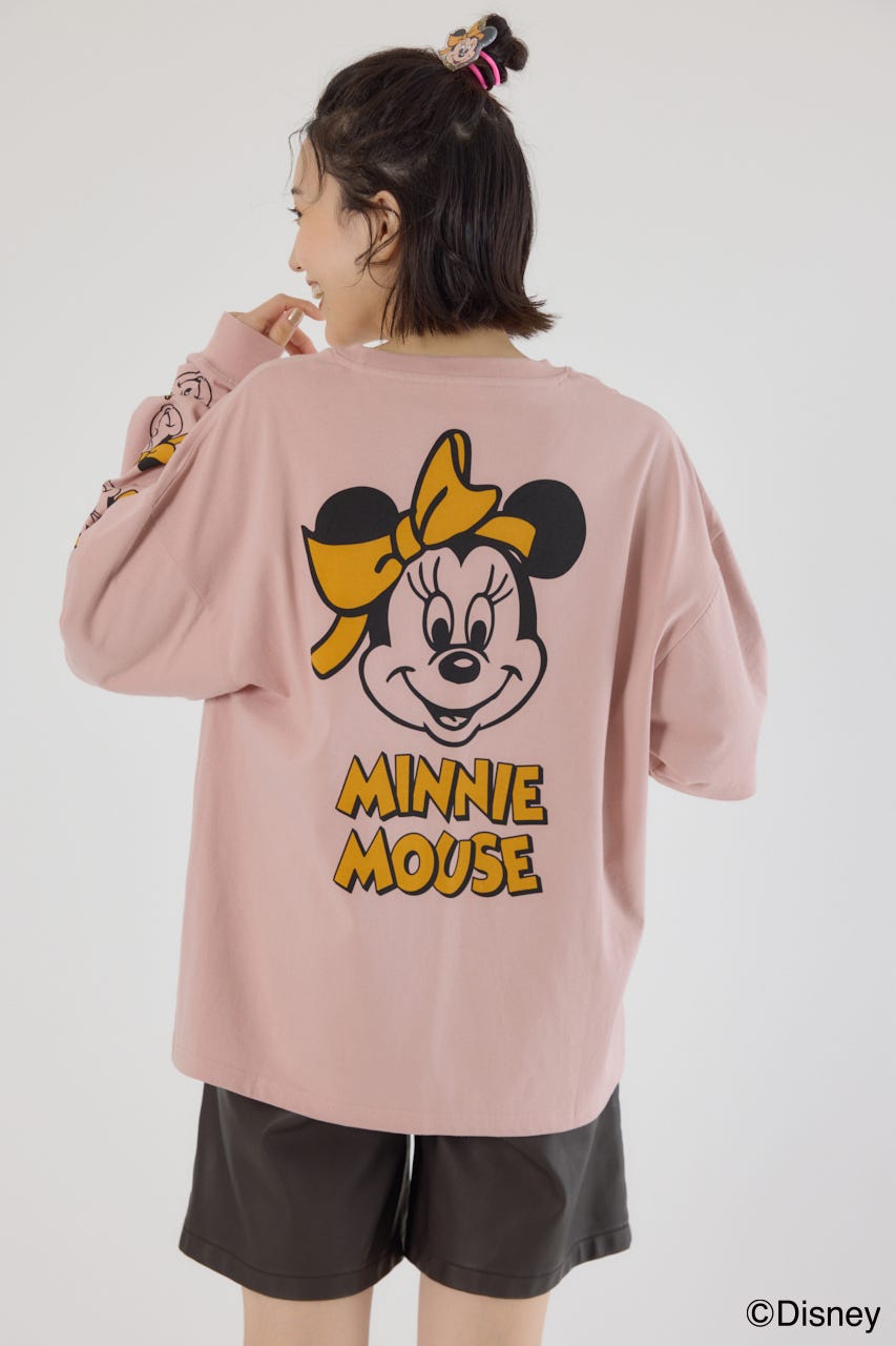 RODEO CROWNS WIDE BOWLの【UNISEX】（ミッキー＆フレンズ）レイヤードロングスリーブTシャツ