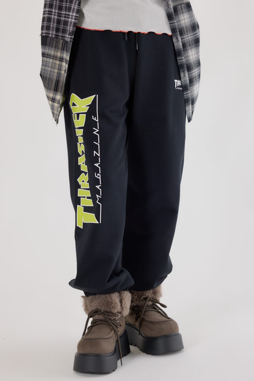 【UNISEX】(THRASHER) スウェットパンツ BLK M