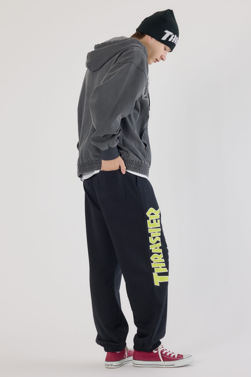 【UNISEX】(THRASHER) スウェットパンツ BLK M