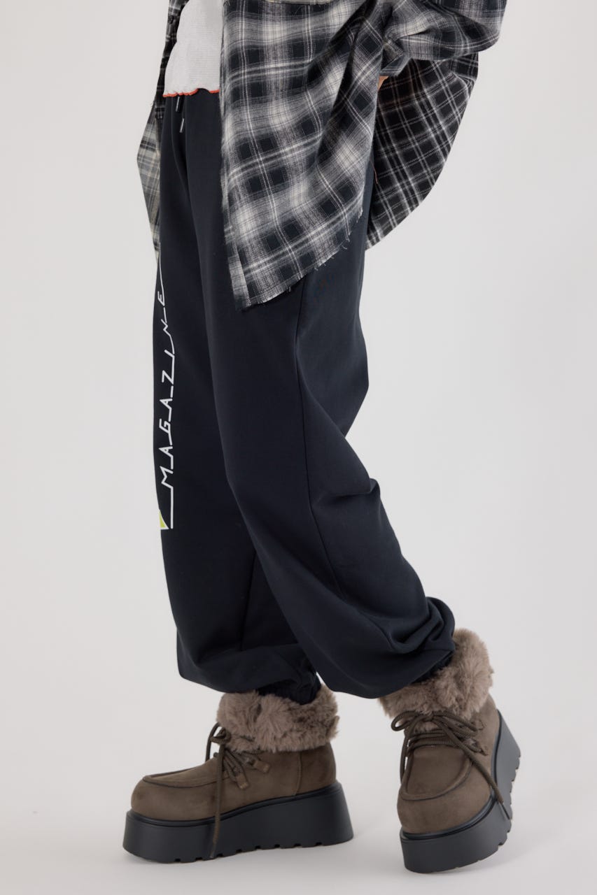 【UNISEX】(THRASHER) スウェットパンツ BLK M