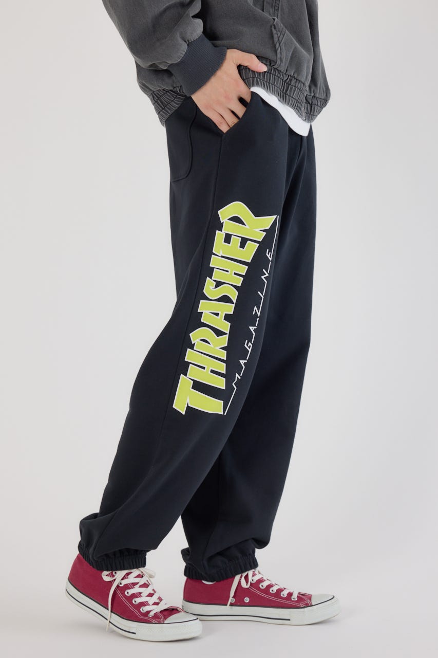 【UNISEX】(THRASHER) スウェットパンツ BLK M