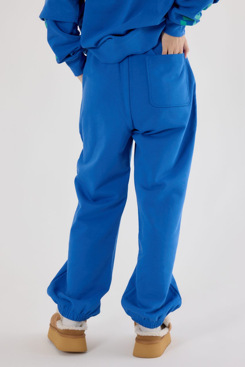 【UNISEX】(THRASHER) スウェットパンツ BLU M