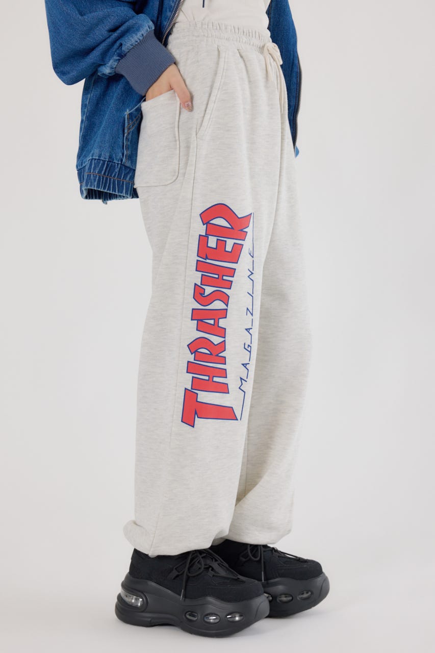 【UNISEX】(THRASHER) スウェットパンツ L/T.GRY M