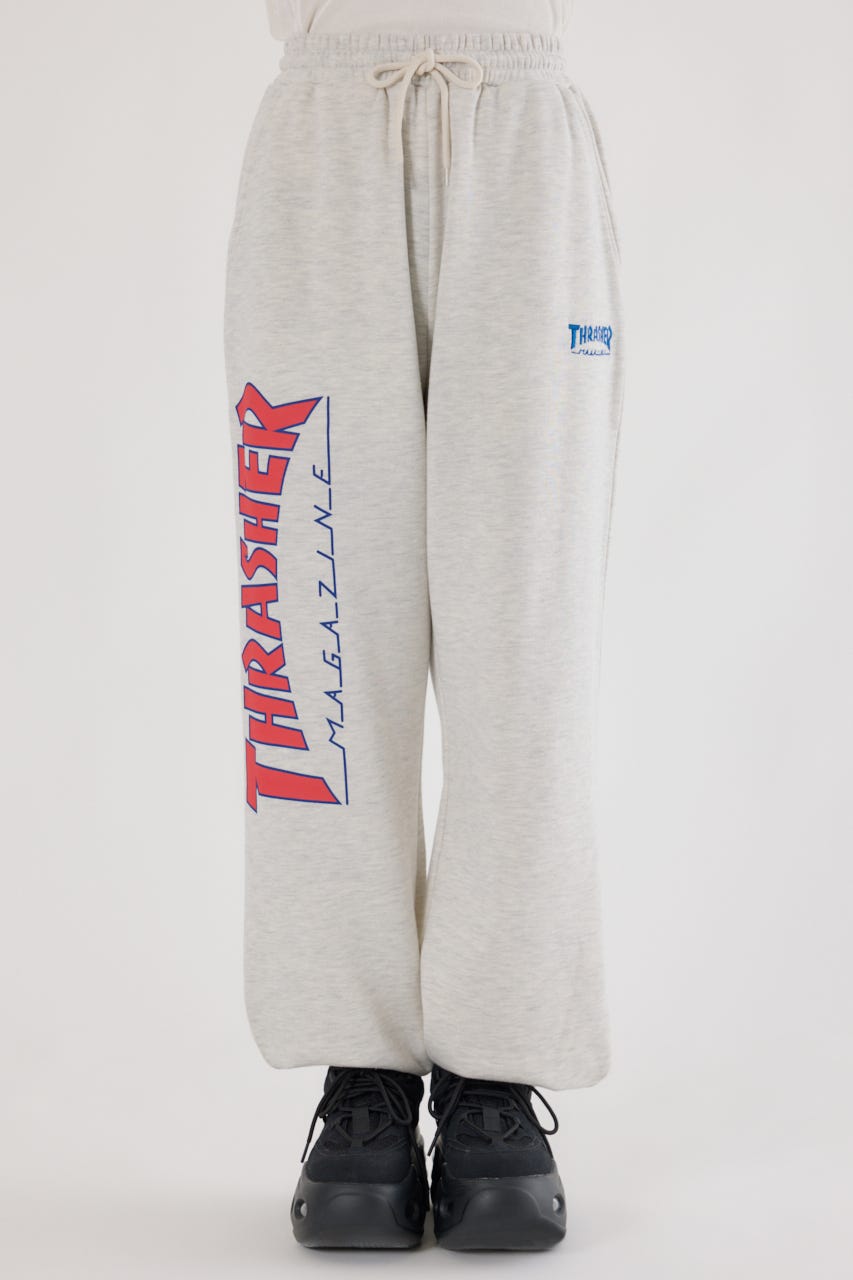 【UNISEX】(THRASHER) スウェットパンツ L/T.GRY M