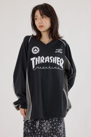 【UNISEX】(THRASHER) GAME L/S Tシャツ