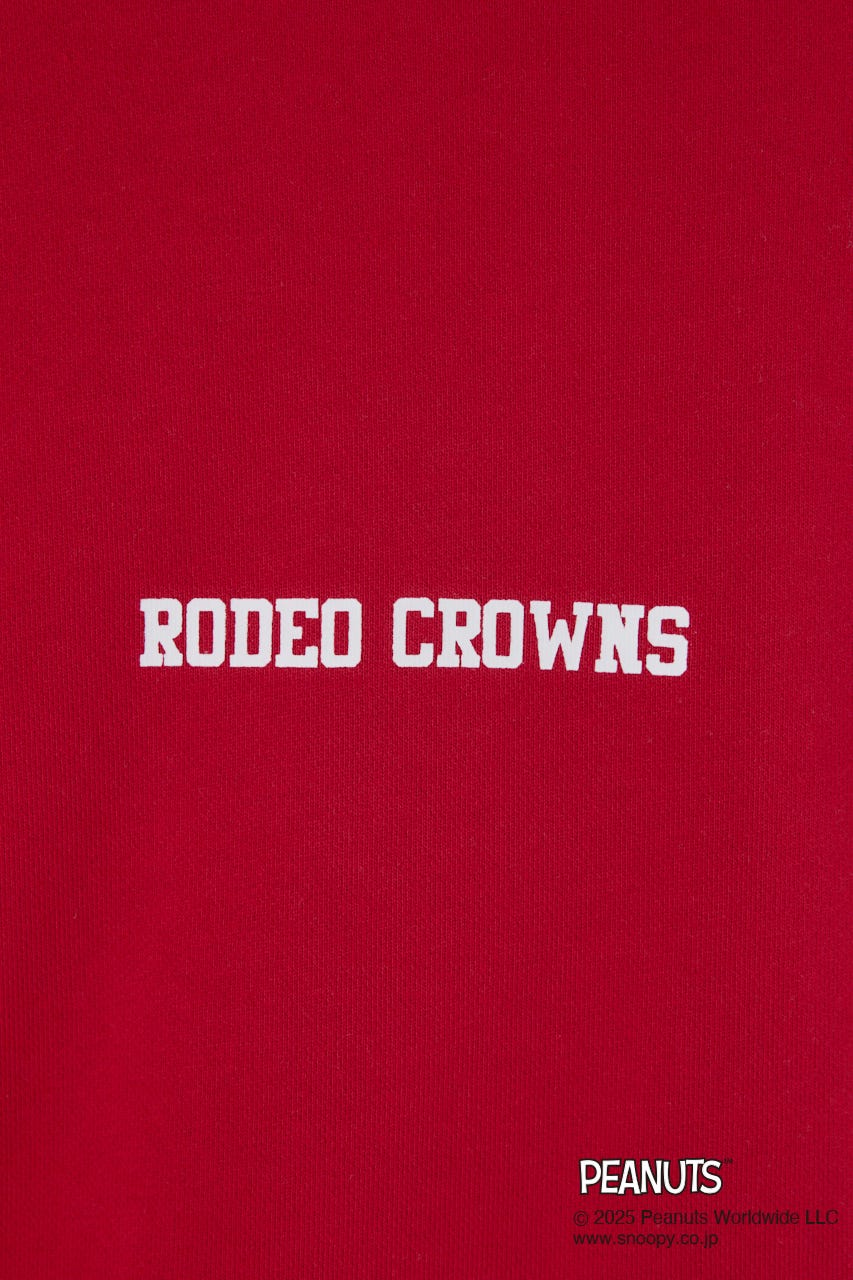 (PEANUTS) カスタムスウェットトップス 柄NVY FREE