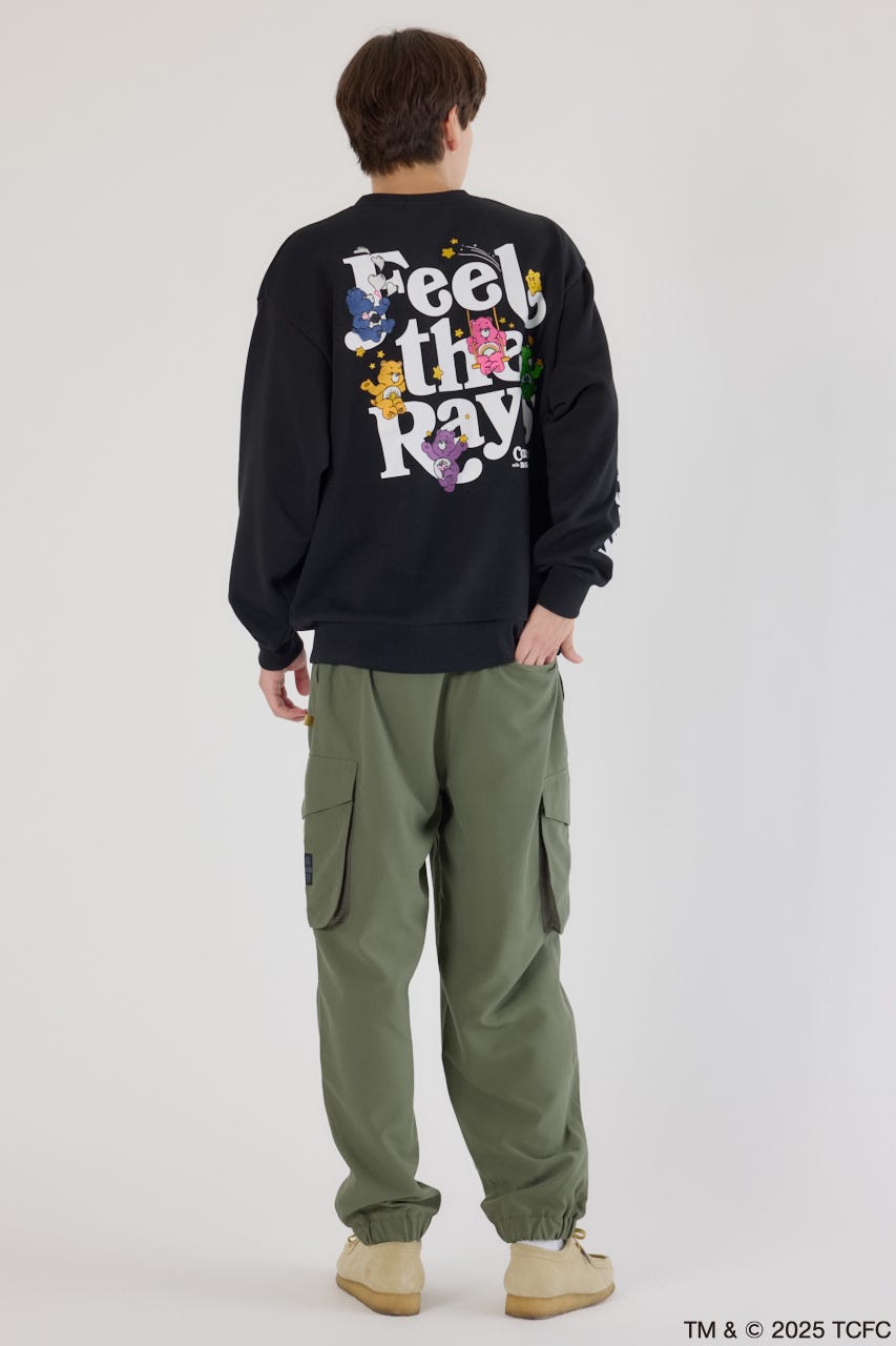 【UNISEX】(Care Bears) スウェットトップス BLK FREE
