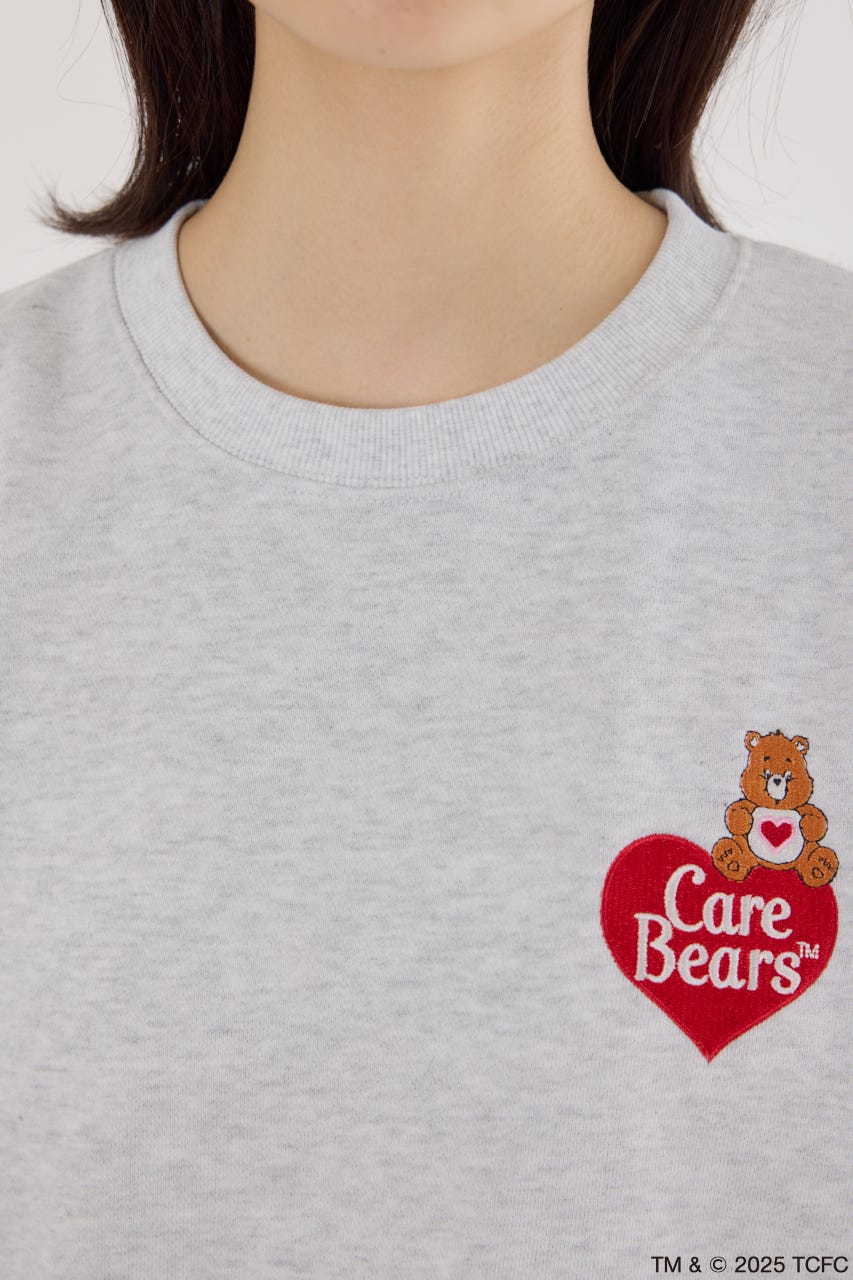 【UNISEX】(Care Bears) スウェットトップス L/T.GRY FREE