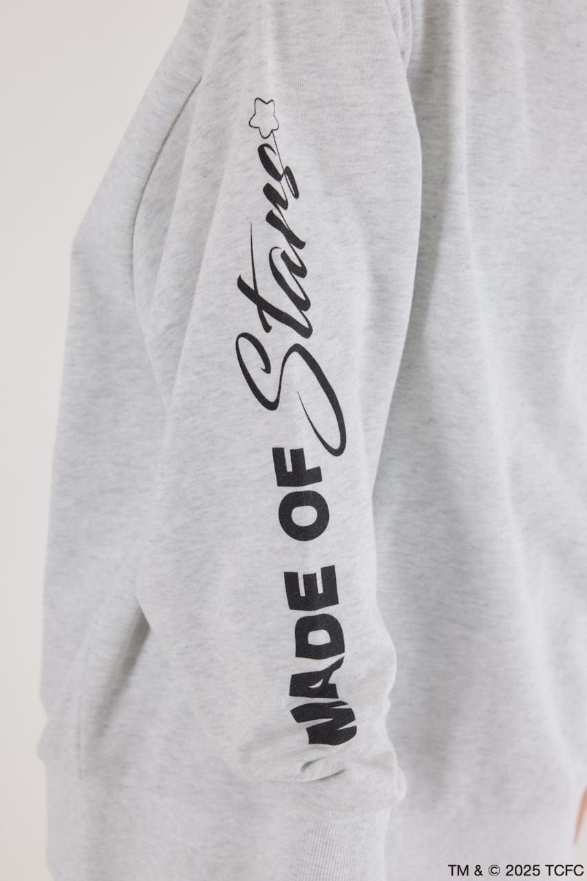 【UNISEX】(Care Bears) スウェットトップス L/T.GRY FREE