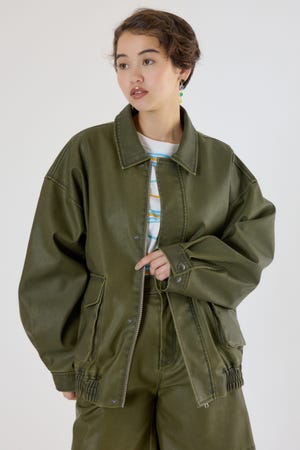 【月ちゃんさん専用】ロデオクラウンズミリタリーパディング　モンスターコート 公式】RODEO CROWNS WIDE BOWLのアウター|シェルターウェブストア