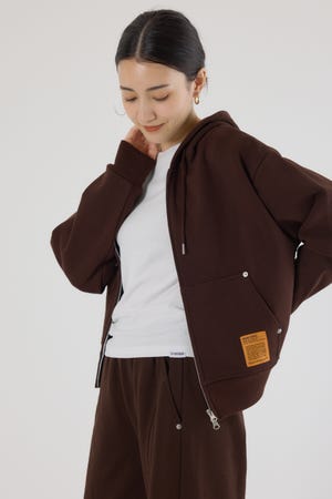 【UNISEX】SHARE Wジップ パーカー