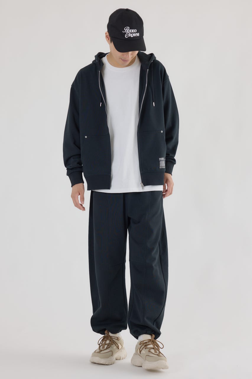 【UNISEX】SHARE バレルスウェットパンツ BLK L