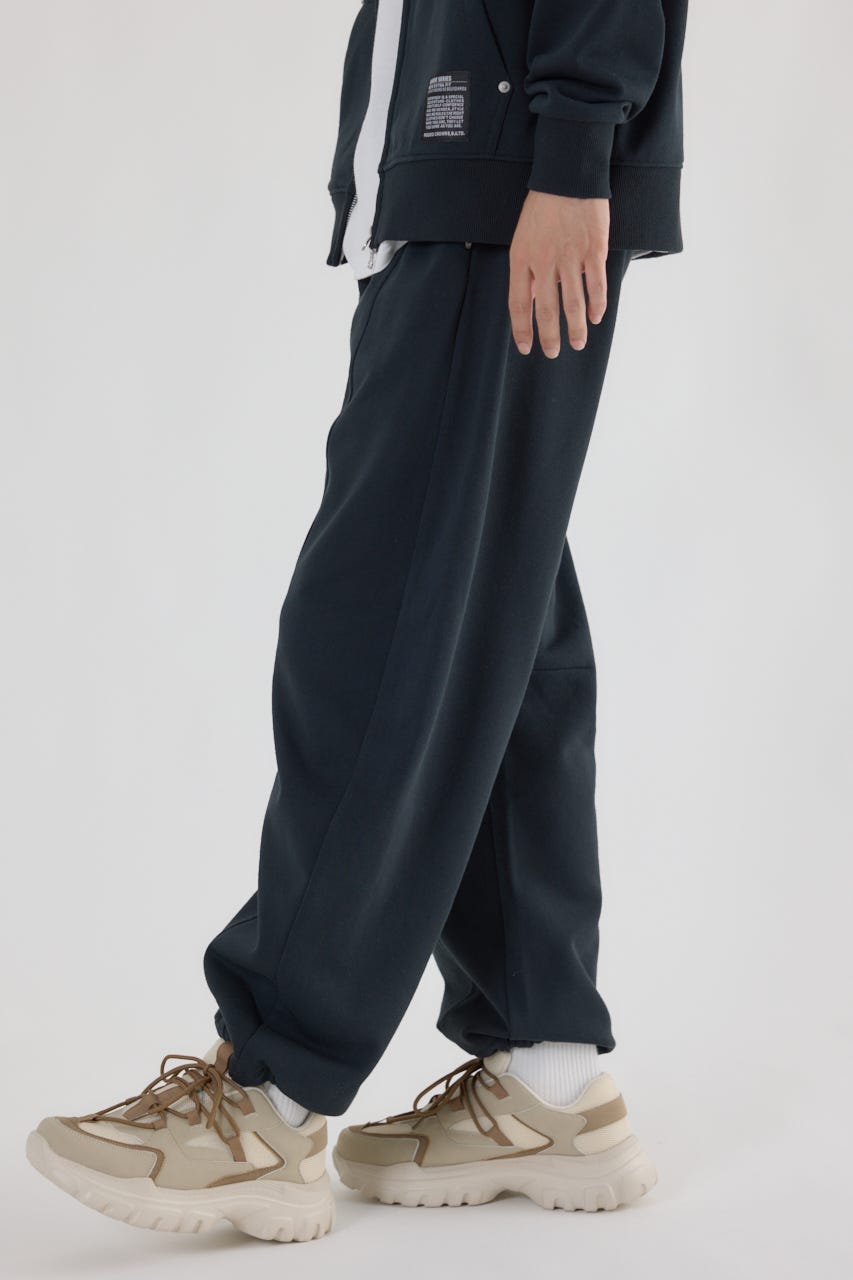 【UNISEX】SHARE バレルスウェットパンツ BLK L