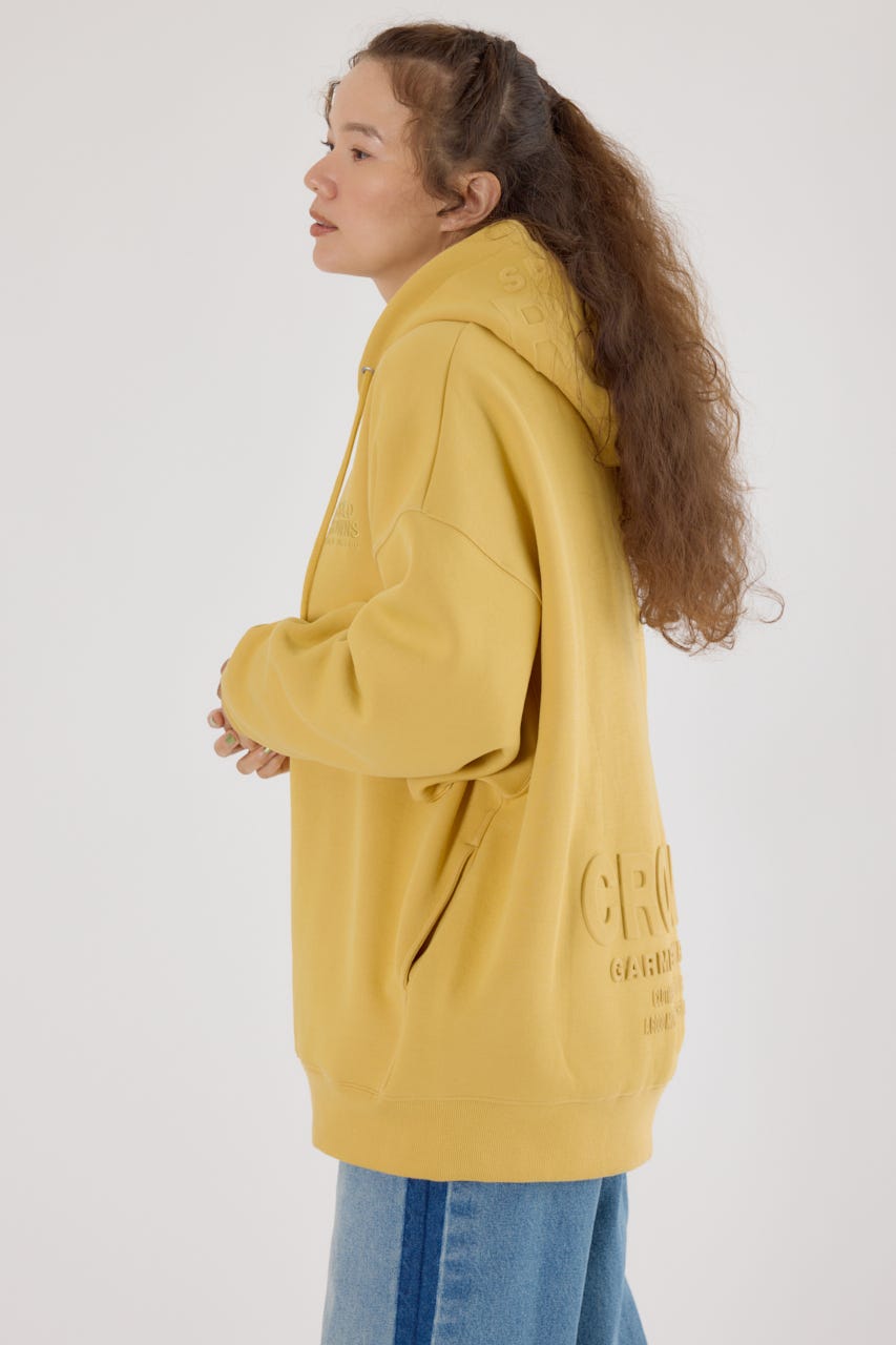 RODEO CROWNS WIDE BOWL | 【UNISEX】エンボスBIG ZIPパーカー