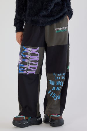 【UNISEX】リメイクスウェットカーブパンツ