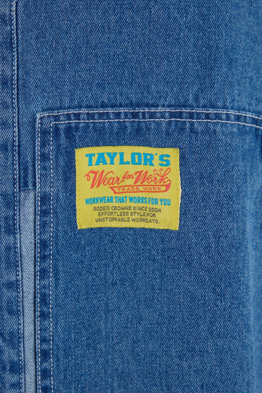 【UNISEX】アクティブジャケット 柄BLU FREE