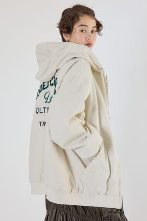 【UNISEX】ワークフーデッドジャケット