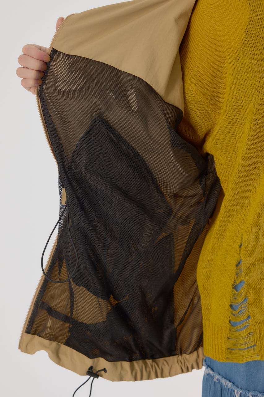 (UNISEX)RCSワイドマウンテンパーカー BEG FREE