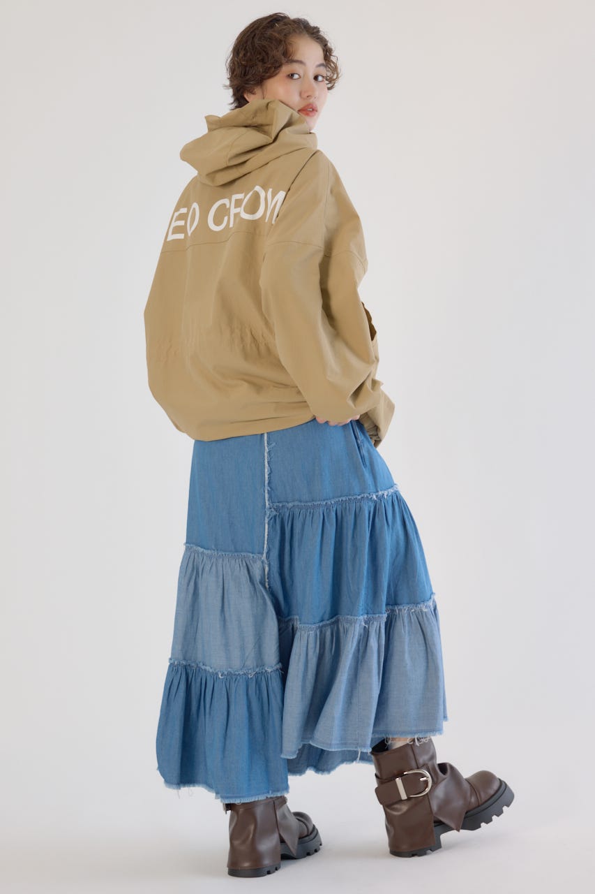 (UNISEX)RCSワイドマウンテンパーカー BEG FREE