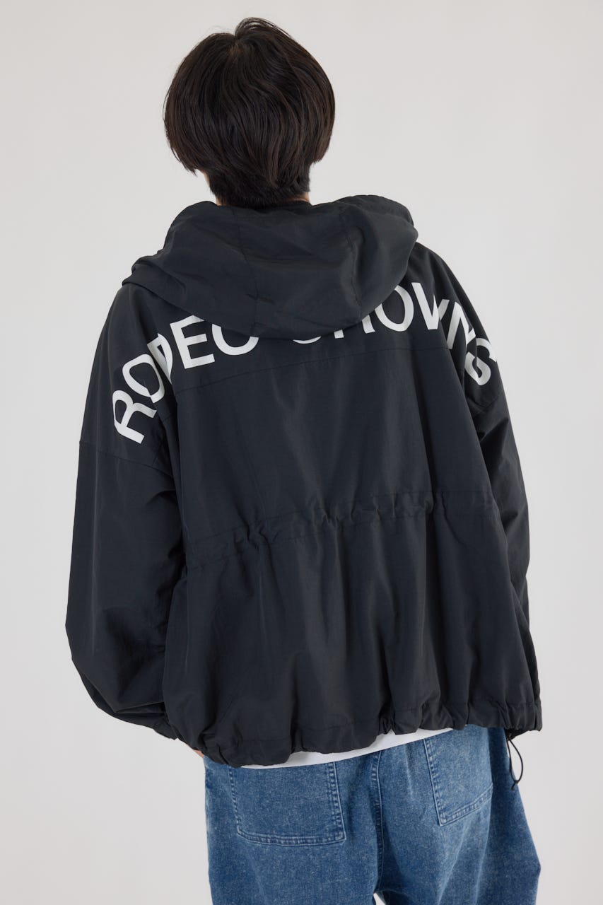 (UNISEX)RCSワイドマウンテンパーカー BLK FREE