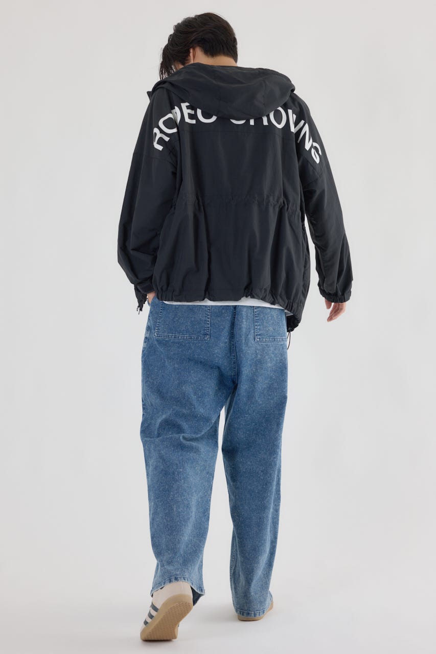 (UNISEX)RCSワイドマウンテンパーカー BLK FREE