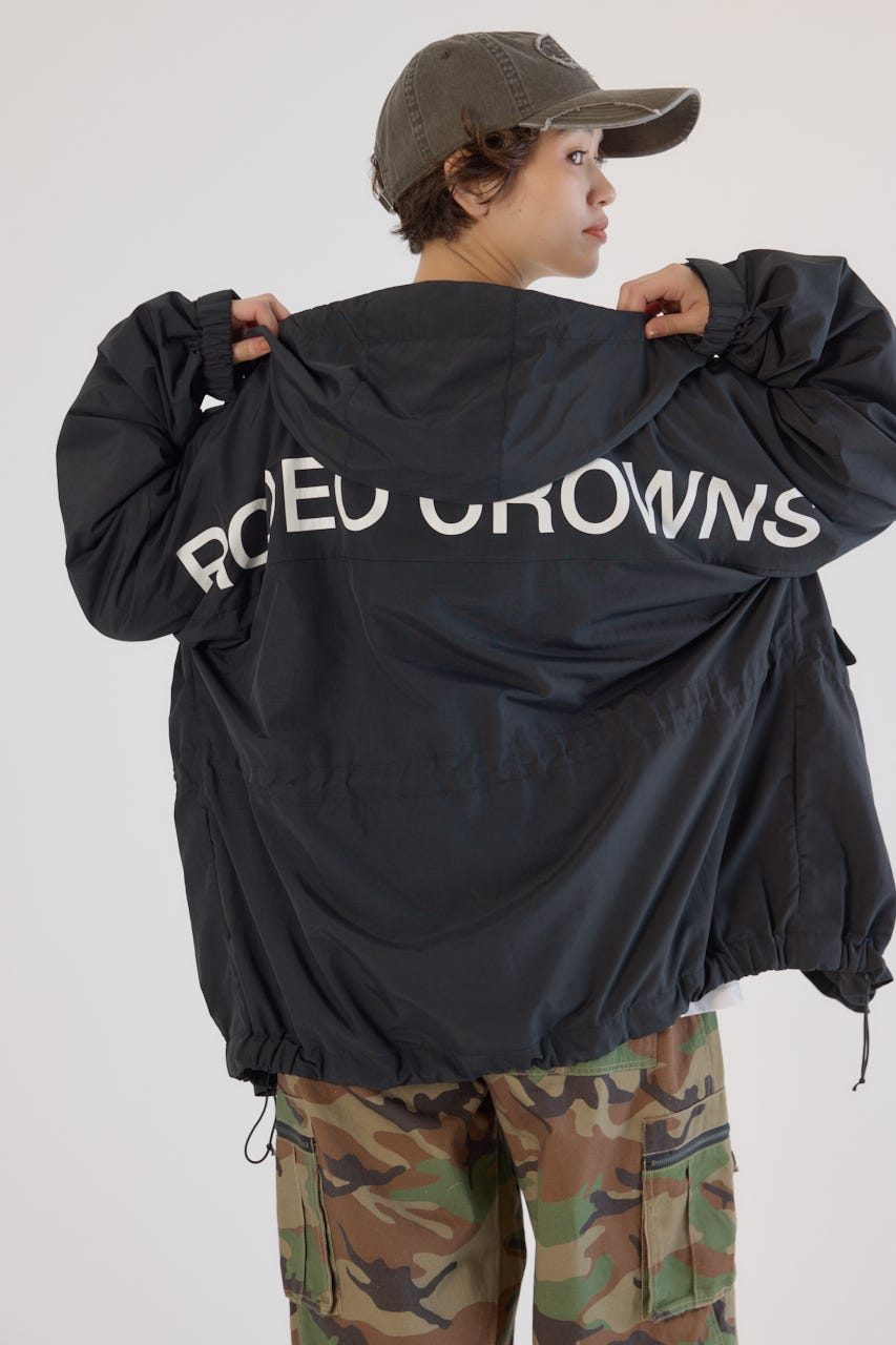 (UNISEX)RCSワイドマウンテンパーカー BLK FREE