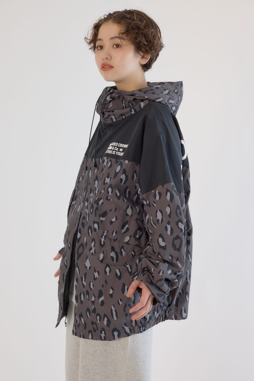 (UNISEX)RCSワイドマウンテンパーカー 柄GRY FREE