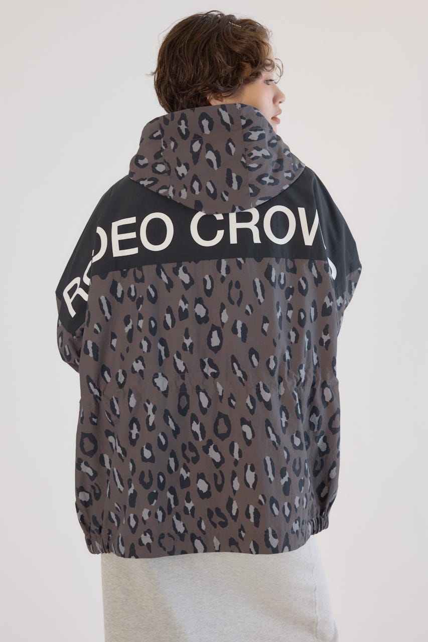 (UNISEX)RCSワイドマウンテンパーカー 柄GRY FREE
