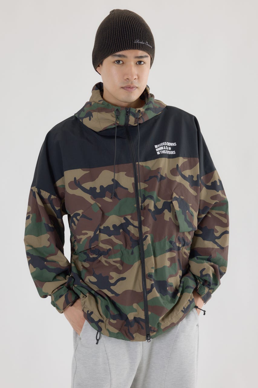 (UNISEX)RCSワイドマウンテンパーカー 迷彩 FREE